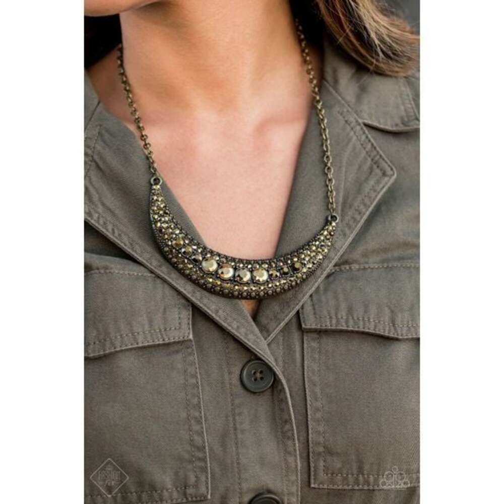 Magnificent brass 5pc jewelry set paparazzi